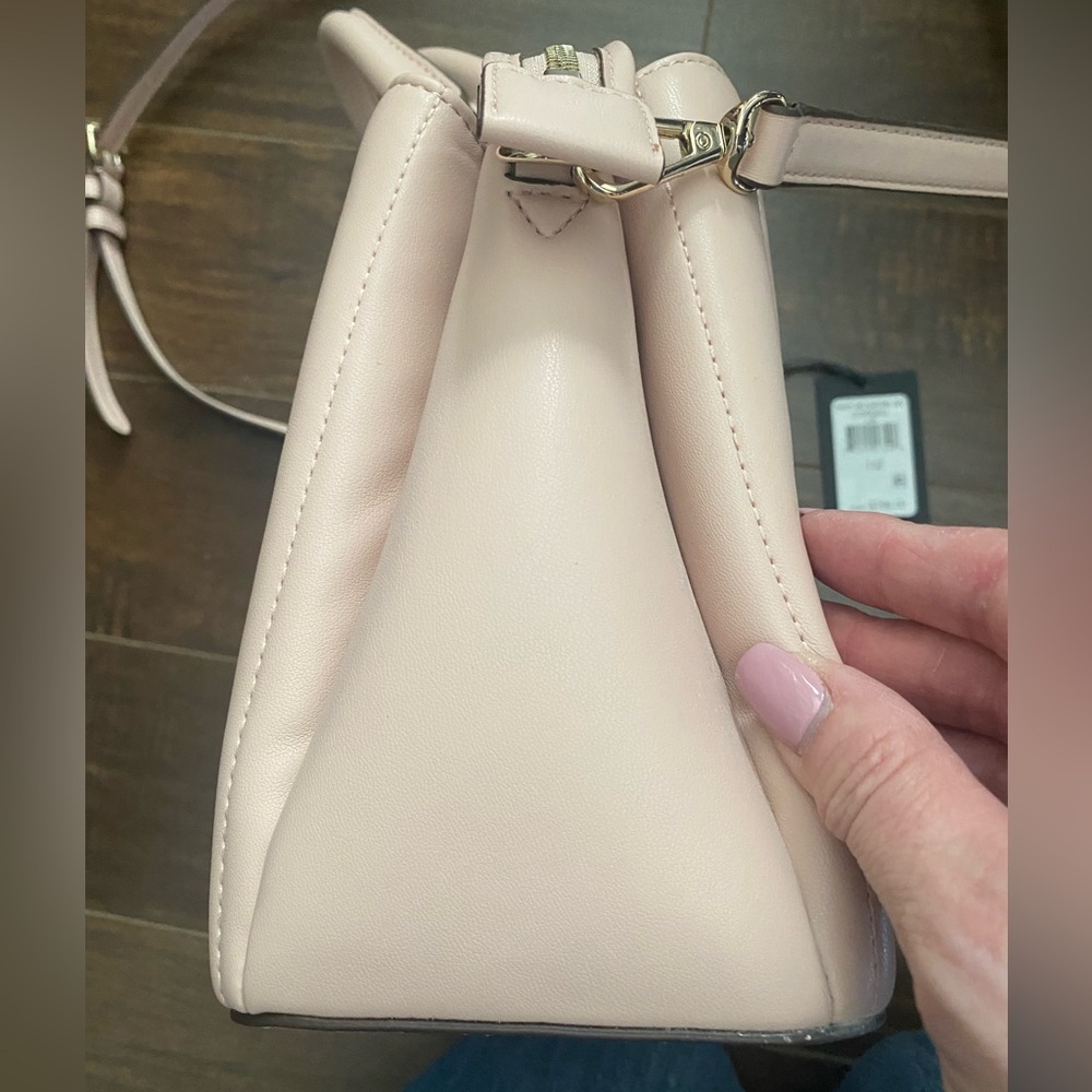 DKNY Pink Paige Medium Satchel NWT - Picture 6 of 16